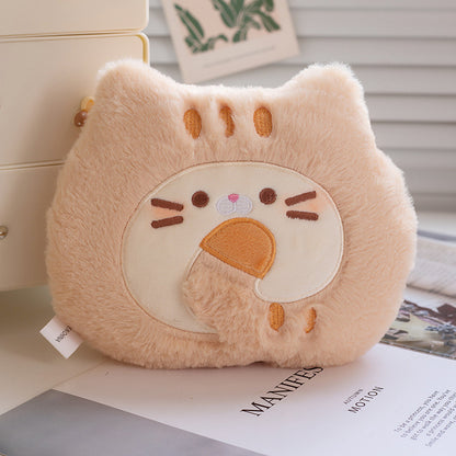 Cute Cartoon Butter Meow Biscuit Cute Funny Bread Plush Toy