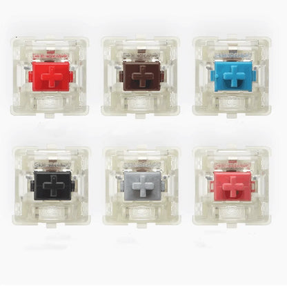 Original Brand NEW Cherry MX Mechanical Keyboard Switches Silver Red Black Blue Brown Linear Tactile Cherry Clear SMD RGB Switch