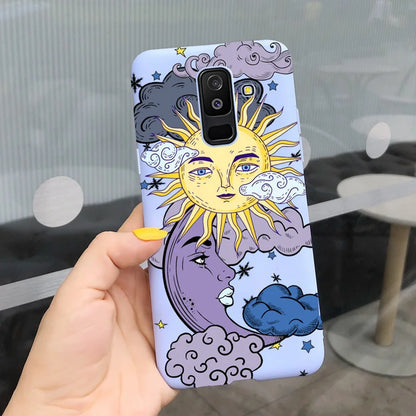 For Samsung Galaxy A6 Plus 2018 Case Cute Candy Painted Cover For Samsung A6 2018 A600F Soft Silicone Case For Samsung A6+ A605F