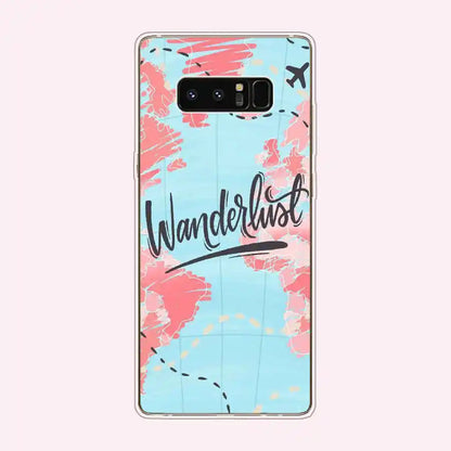 Case For Samsung Galaxy Note 8 phone back Cover full protective For Samsung Note 8 Silicone case Coque Fundas