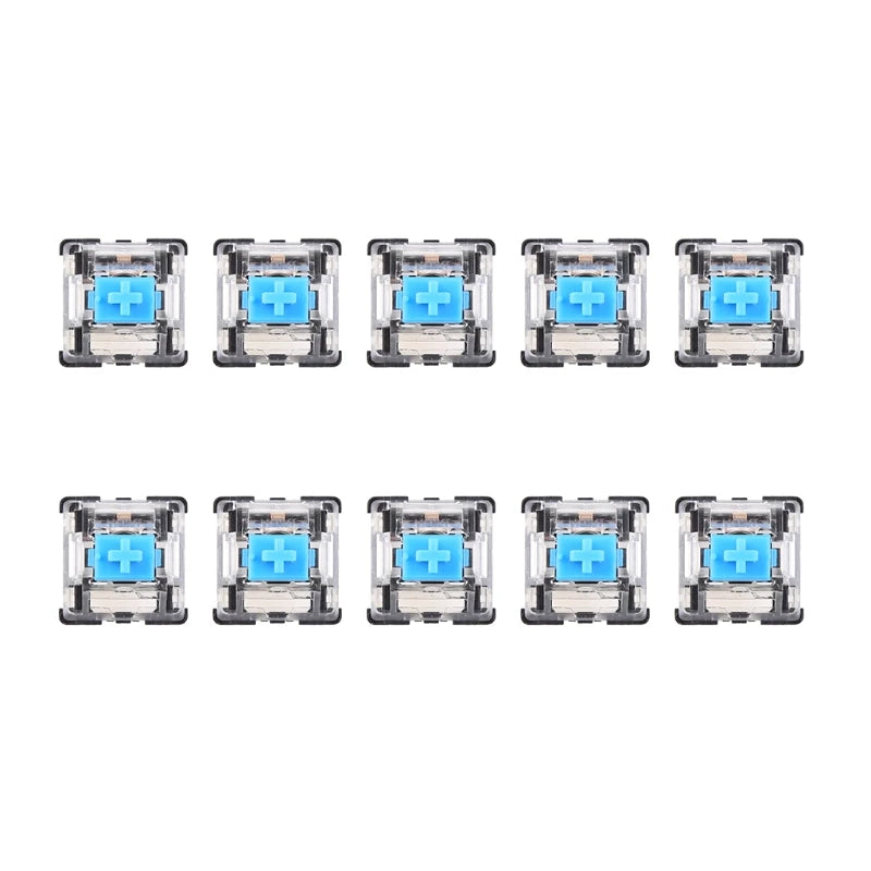 10Pcs 3 Pin Mechanical Keyboard Switch Blue for Cherry MX Keyboard Tester Kit Wholesale & Drop Ship