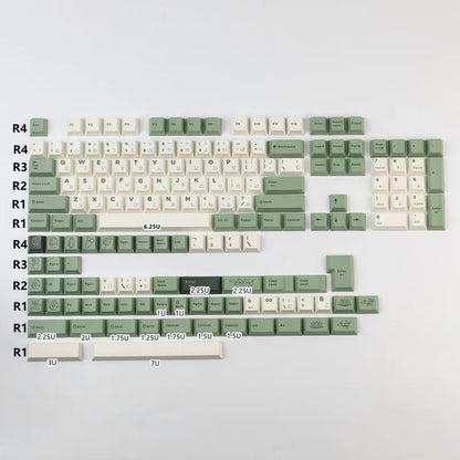 GMK Desert Botanical Keycaps PBT Dye Subbed Japanese Key Caps Cherry Profile Keycap With 2.25U 2.75U 3U 7U Spacebar ISO Enter