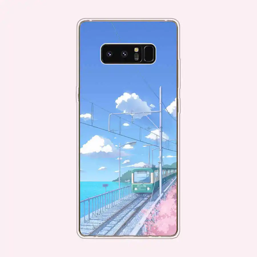 Case For Samsung Galaxy Note 8 phone back Cover full protective For Samsung Note 8 Silicone case Coque Fundas