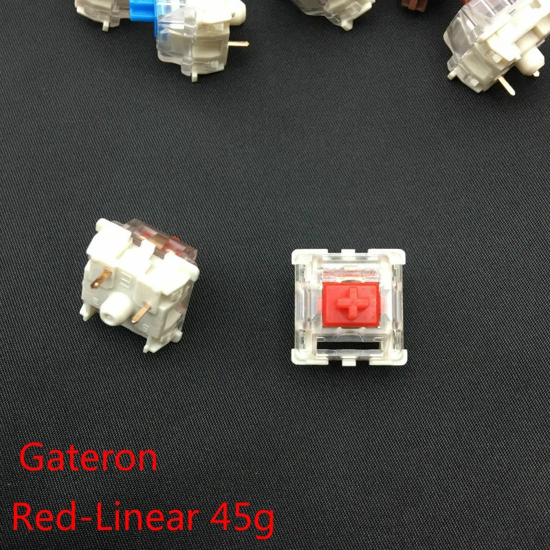 Gateron SMD Switches 3 Pin Hot Swap RGB Black Red Brown Blue Clear Green Yellow Switch for Mechanical Keyboard Fit GK61GK64 RK68