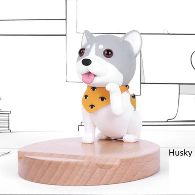 Mobile Phone Holder For iPhone Huawei Xiaomi samsung Cute mini Cartoon dog Phone Accessories Stand Desk Tablet Stand Desktop