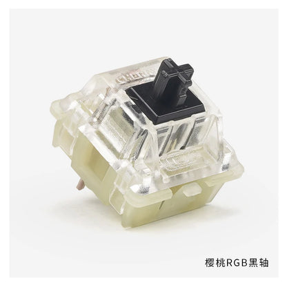 Original Cherry MX Mechanical Keyboard Switch Silver Red Black Blue Brown Silent Pink Shaft Switch 3-pin Cherry Clear RGB Switch