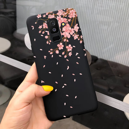 For Samsung Galaxy A6 Plus 2018 Case Cute Candy Painted Cover For Samsung A6 2018 A600F Soft Silicone Case For Samsung A6+ A605F