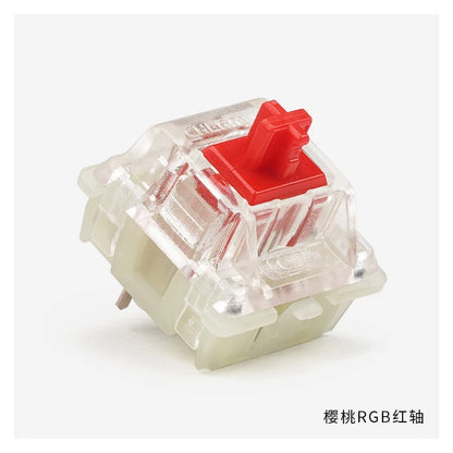 Original Cherry MX Mechanical Keyboard Switch Silver Red Black Blue Brown Silent Pink Shaft Switch 3-pin Cherry Clear RGB Switch