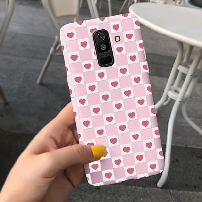 For Samsung Galaxy A6 Plus 2018 Case Cute Candy Painted Cover For Samsung A6 2018 A600F Soft Silicone Case For Samsung A6+ A605F