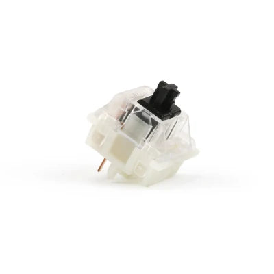 Gateron mechanical keyboard silent switch Black Red white brown 5pin transparent case Suitable for RGB plug-in lamps cherry mx