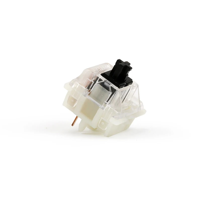 Gateron mechanical keyboard silent switch Black Red white brown 5pin transparent case Suitable for RGB plug-in lamps cherry mx