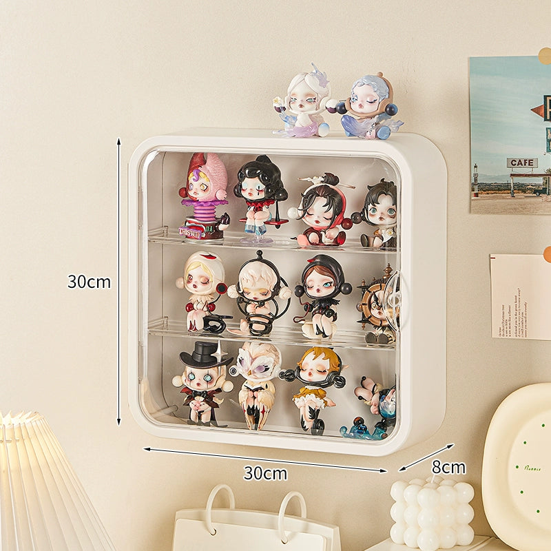 Blind Box Wall-Mounted Transparent Hand Cabinet Storage Display Rack