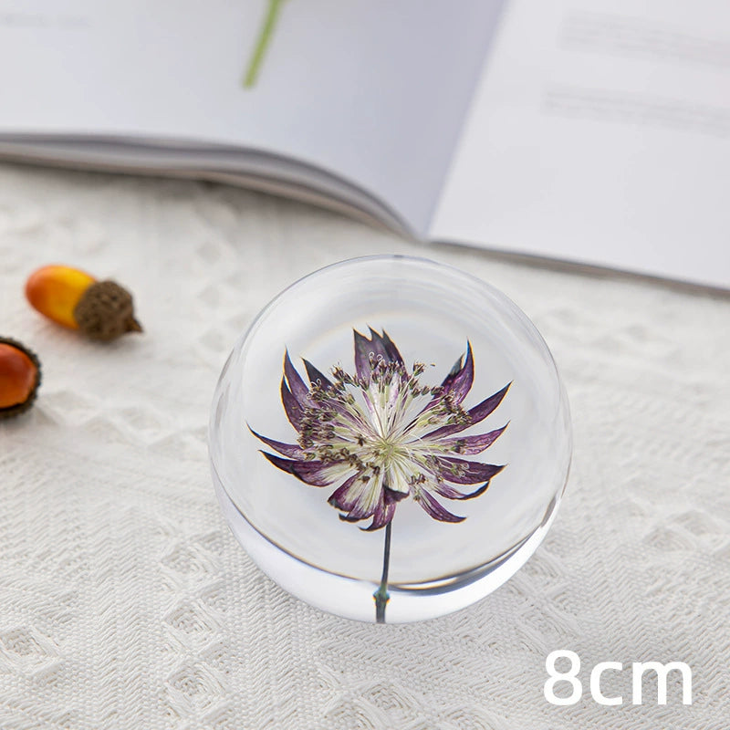 Dandelion Crystal Ball Decoration Christmas Gift for Girlfriend Sunflower Lover Crystal Ball Female Birthday Present M2