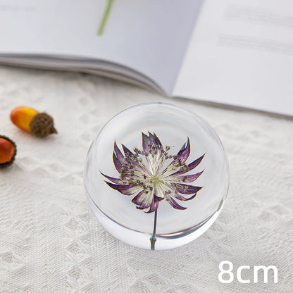 Dandelion Crystal Ball Decoration Christmas Gift for Girlfriend Sunflower Lover Crystal Ball Female Birthday Present M2