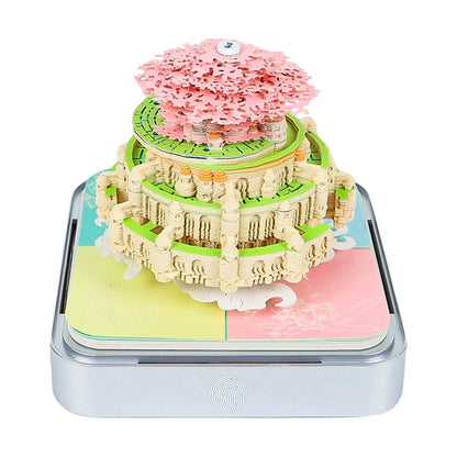 2025 Calendar Cross-Border Christmas Gift New Year Gift 3D Three-Dimensional Note Tree House Paper Carving Decoration Earth Calendar