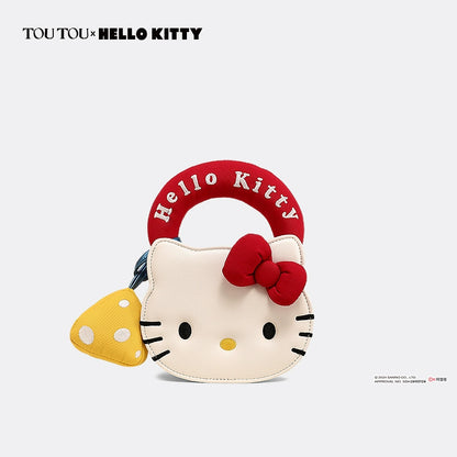 Toutouhellokitty Joint Name Sanrio Authentic KT Hello Kitty Cute Mini Bag Christmas Birthday Gift