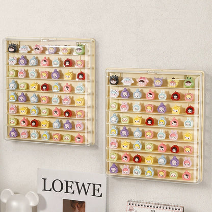 Cute Grain Wall-Mounted Decoration Toys Display Rack Display Box