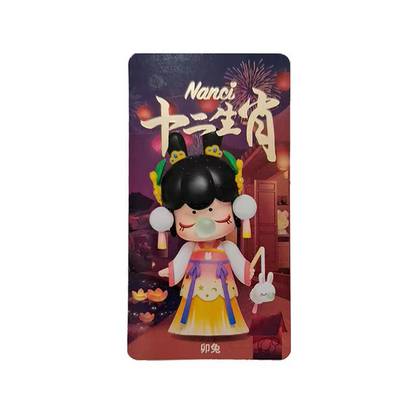 Authentic Ruolai NANC's Nancy 12 Zodiac Series Blind Box Attribute Girl Cute Ornaments