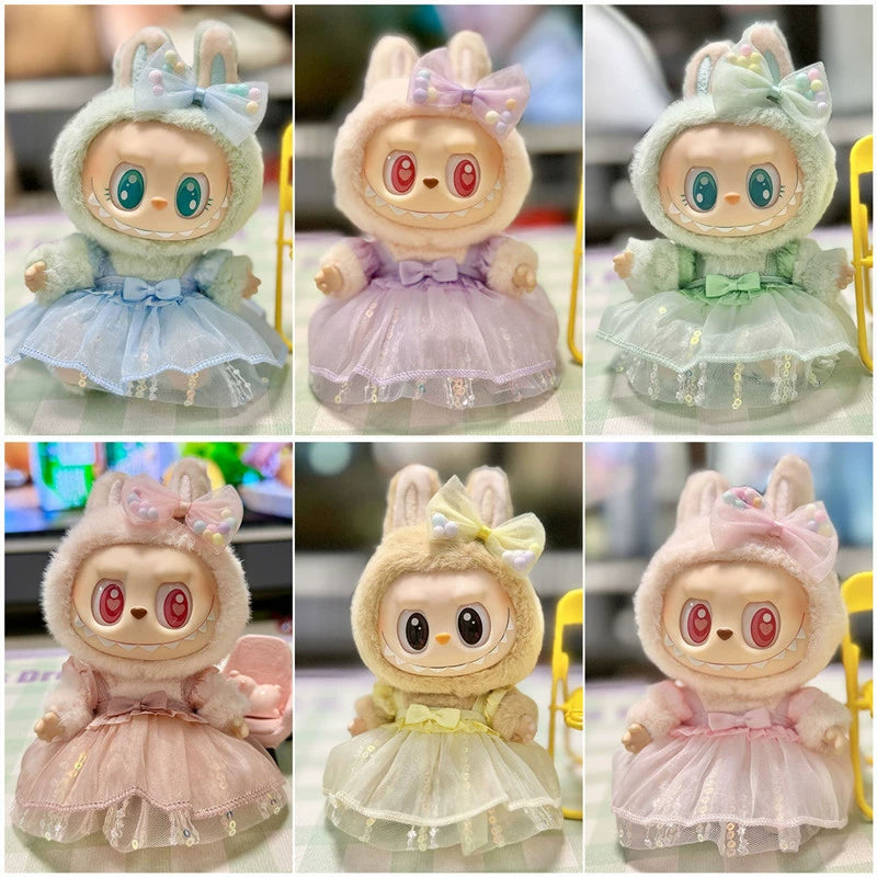 Second Generation Blind Box Party Macaron Sitting Posture PVC Doll