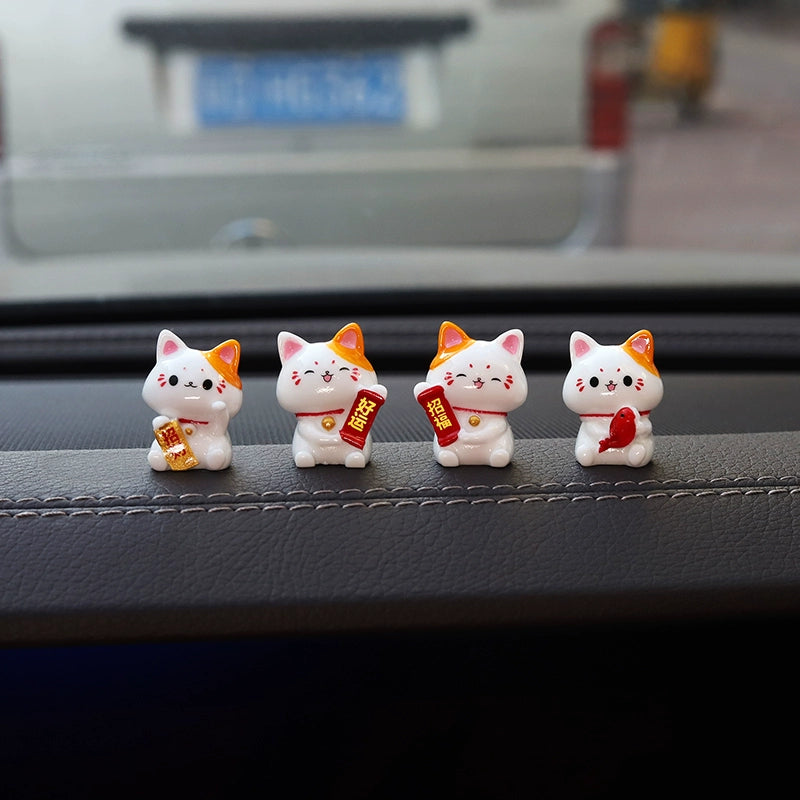 Good Luck Bring In Wealth and Treasure Healing Cartoon Central Control Car Ornaments