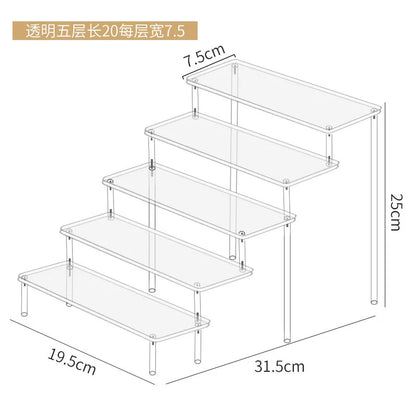 Storage Box Hand-Made Acrylic Small Ornaments Display Stand