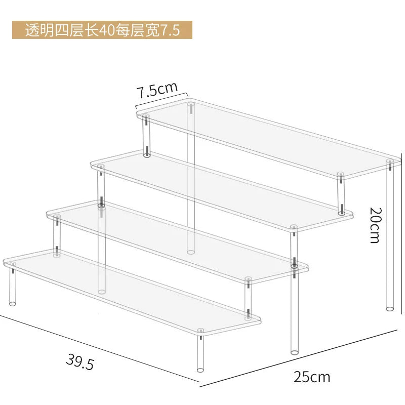 Storage Box Hand-Made Acrylic Small Ornaments Display Stand