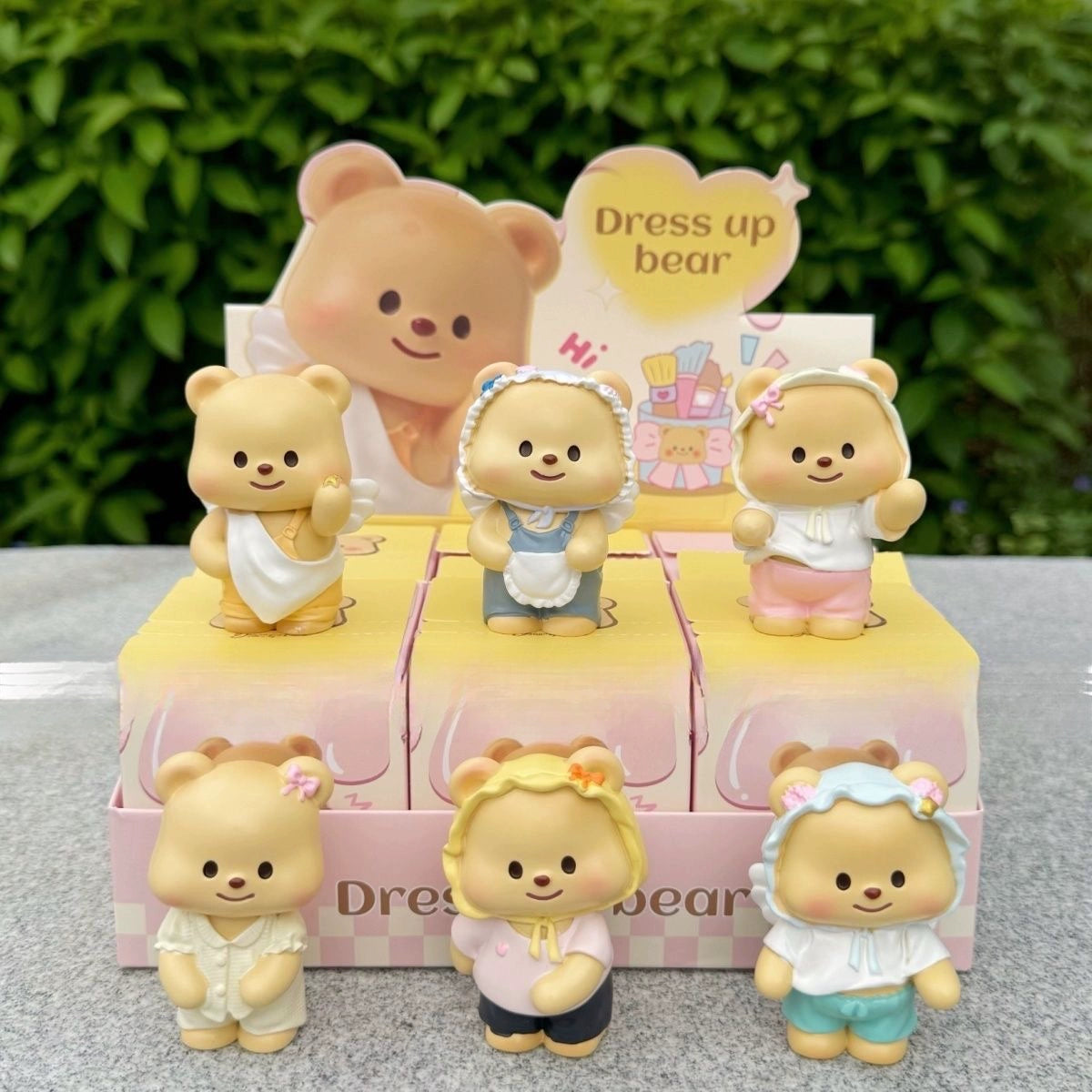 Thailand Butterbear Butter Bear Changing Blind Box 2024 New Arrival Girl Authentic Second Generation Decoration Hand Office