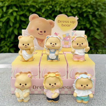 Thailand Butterbear Butter Bear Changing Blind Box 2024 New Arrival Girl Authentic Second Generation Decoration Hand Office