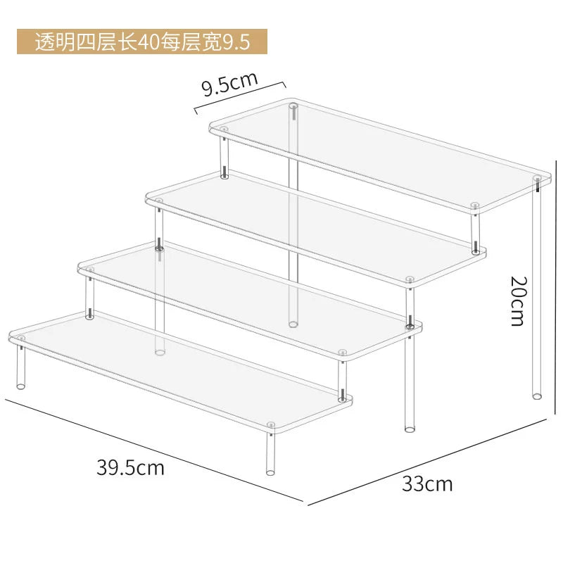 Storage Box Hand-Made Acrylic Small Ornaments Display Stand