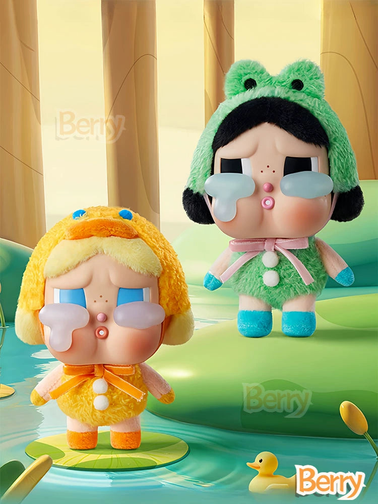 PopMart Pop Mart Crybaby Tears Factory Series Vinyl Face Stuffed Blind Box Trendy Pendant Peripheral