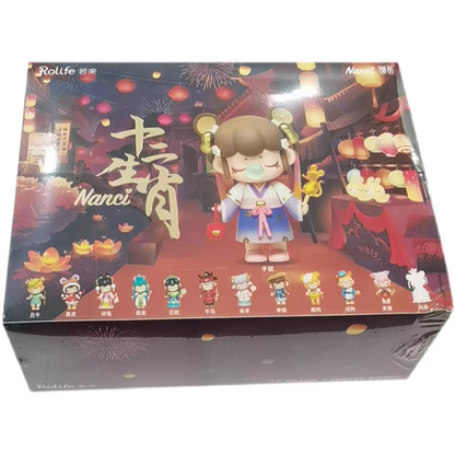 Authentic Ruolai NANC's Nancy 12 Zodiac Series Blind Box Attribute Girl Cute Ornaments