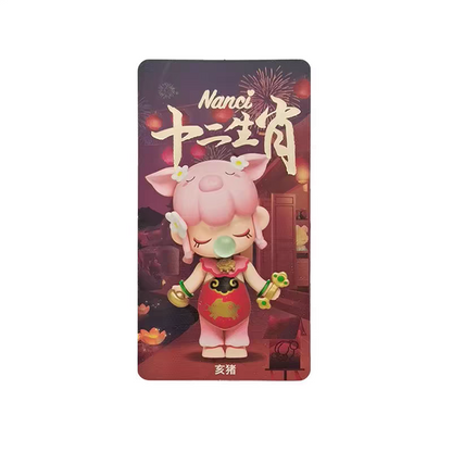 Authentic Ruolai NANC's Nancy 12 Zodiac Series Blind Box Attribute Girl Cute Ornaments