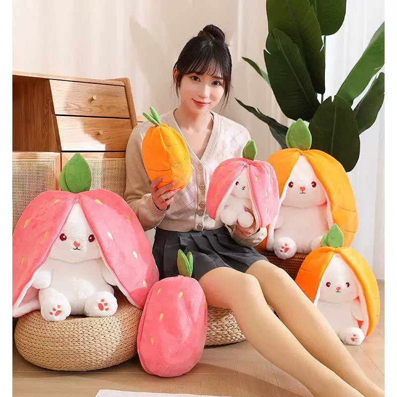 Soothing Transformation Bunny Girl Pillow Stuffed Toy