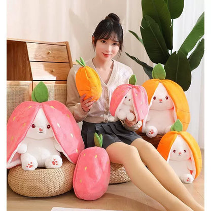 Soothing Transformation Bunny Girl Pillow Stuffed Toy