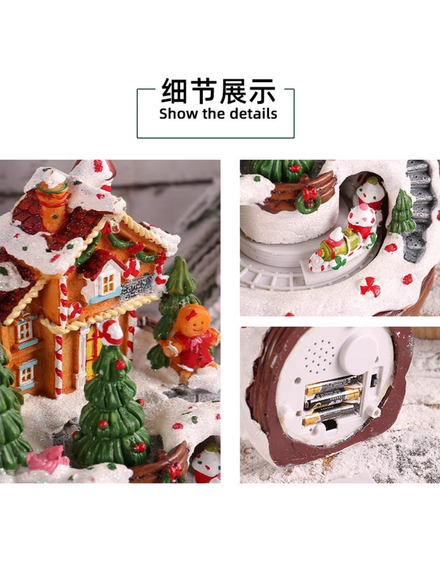 Christmas Birthday Gift Girl Girl Decoration Music Box Music Box Rotatable Children Creative Advanced Practical