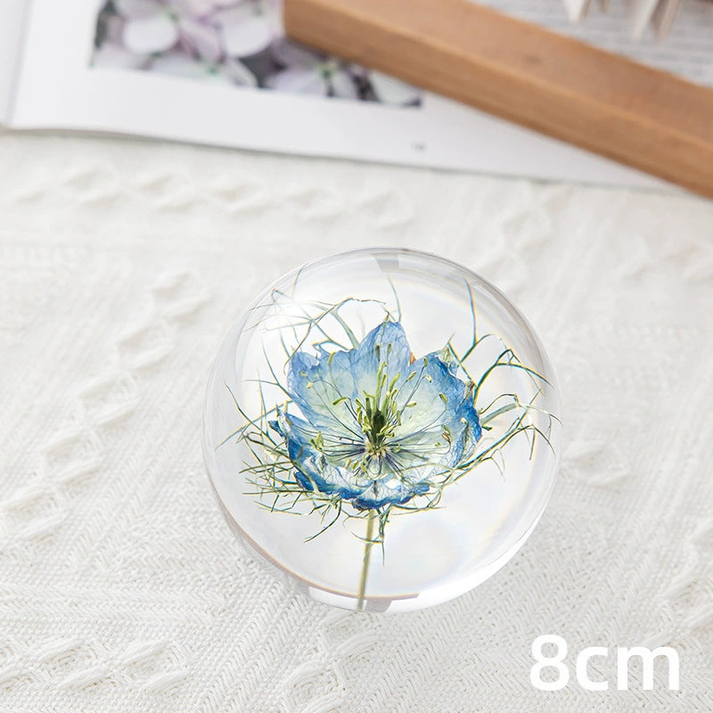 Dandelion Crystal Ball Decoration Christmas Gift for Girlfriend Sunflower Lover Crystal Ball Female Birthday Present M2