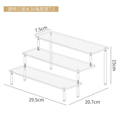 Storage Box Hand-Made Acrylic Small Ornaments Display Stand