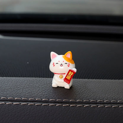 Good Luck Bring In Wealth and Treasure Healing Cartoon Central Control Car Ornaments