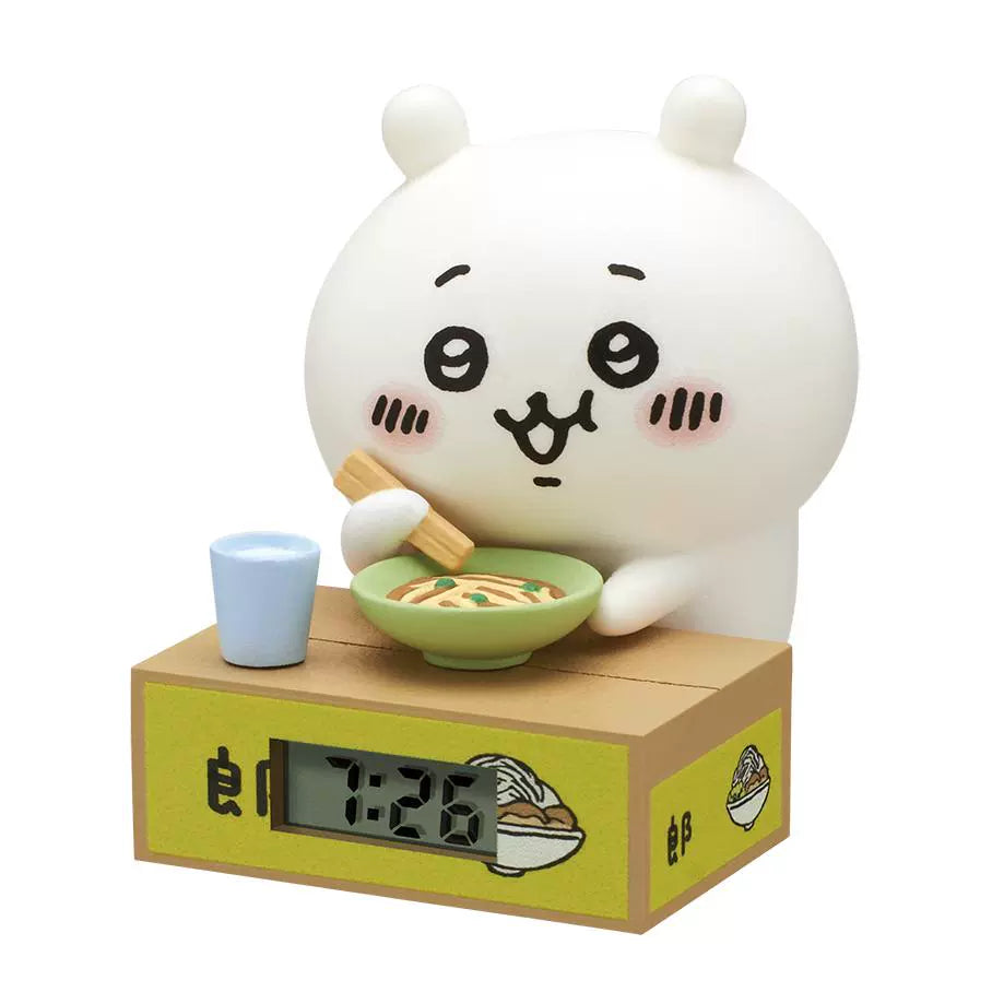 Authentic Chiikawa Qitan Self-Deprecating Xiong Jiikawa Clock Blind Box Capsule Toy 1st Pop-up Generation Small Eight Ornaments