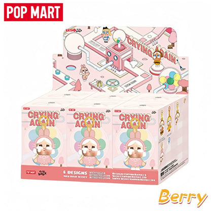 PopMart Pop Mart Crybaby Tears Factory Series Vinyl Face Stuffed Blind Box Trendy Pendant Peripheral