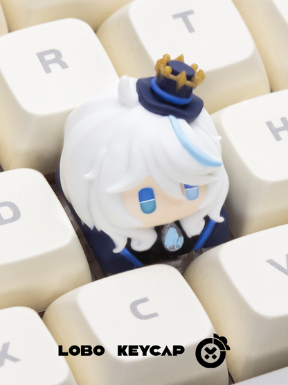 Original God! GENSHIN! Funena Ganyu Mechanical Keyboard Unique Keycap