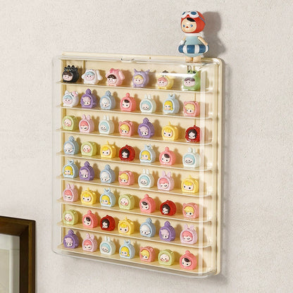 Cute Grain Wall-Mounted Decoration Toys Display Rack Display Box