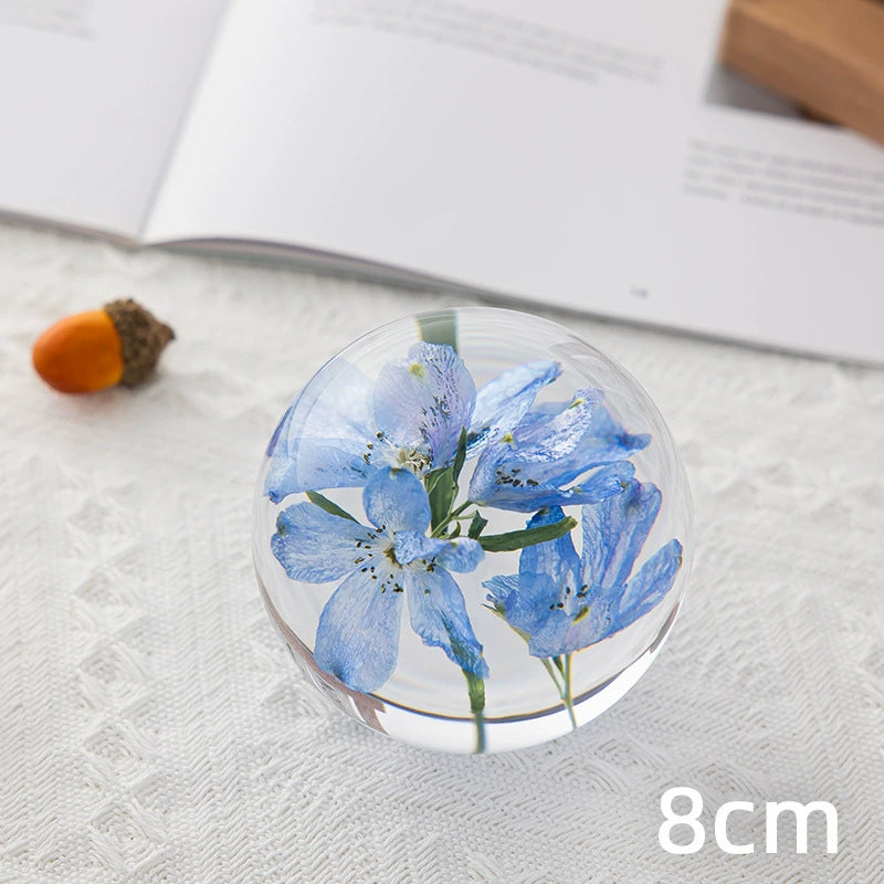 Dandelion Crystal Ball Decoration Christmas Gift for Girlfriend Sunflower Lover Crystal Ball Female Birthday Present M2