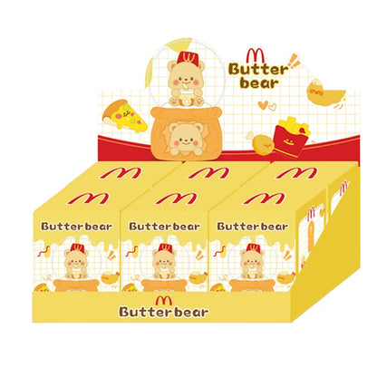 Thailand Butterbear Butter Bear Changing Blind Box 2024 New Arrival Girl Authentic Second Generation Decoration Hand Office