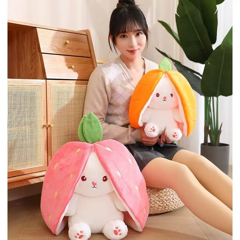 Soothing Transformation Bunny Girl Pillow Stuffed Toy