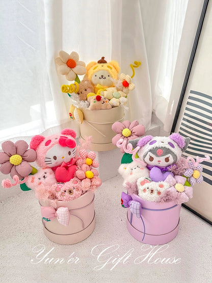 Clow M Doll Bouquet Doll Birthday Gift for Girls Plush Cute Gift for Girlfriend Girlfriend Valentine's Day Teacher's Day