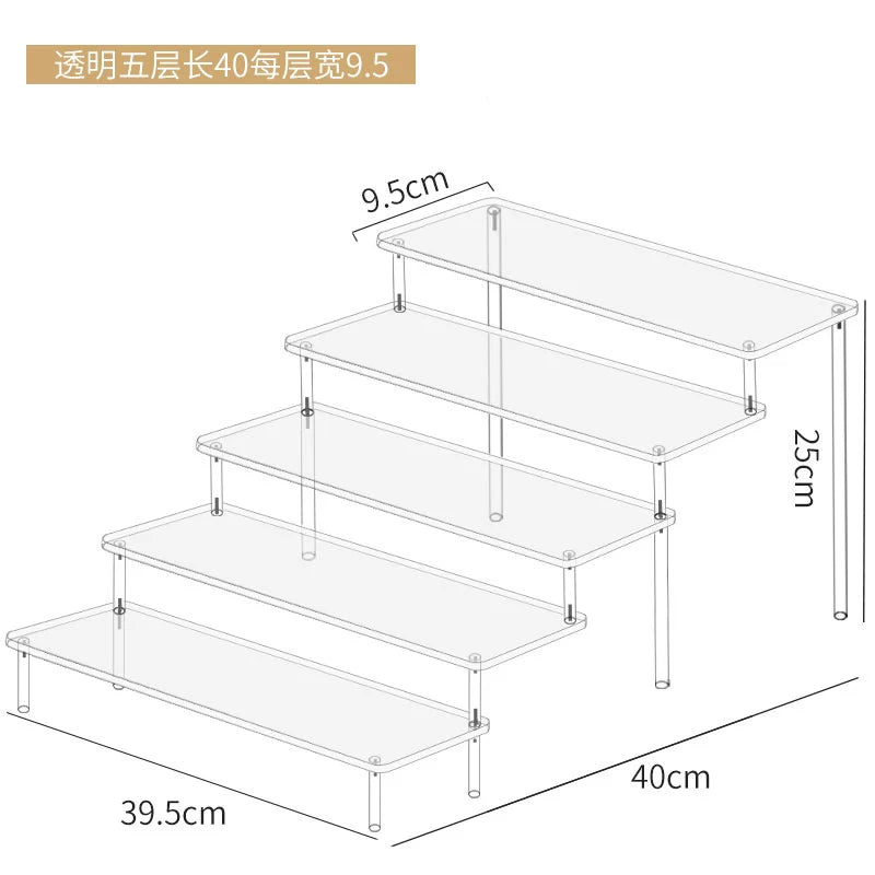 Storage Box Hand-Made Acrylic Small Ornaments Display Stand