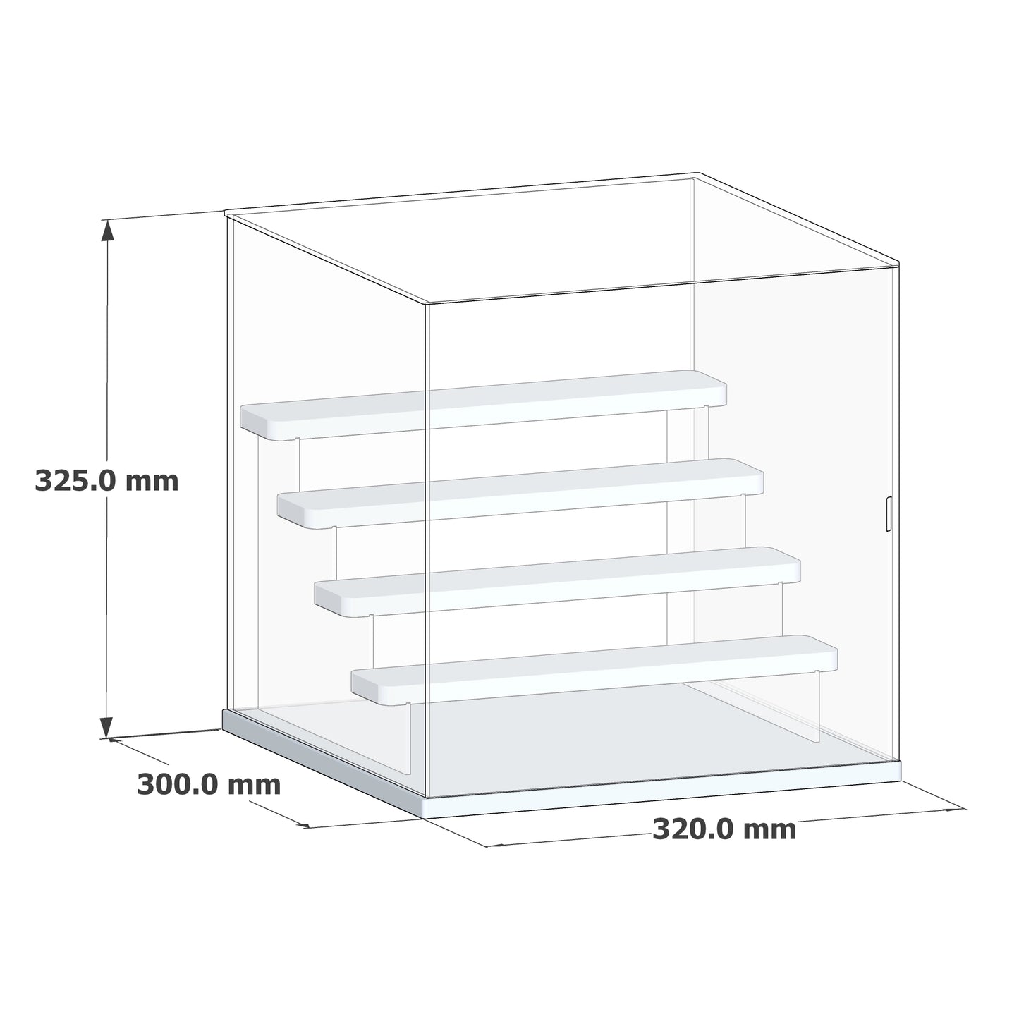 HD Large Capacity Blind Box Model Doll Acrylic