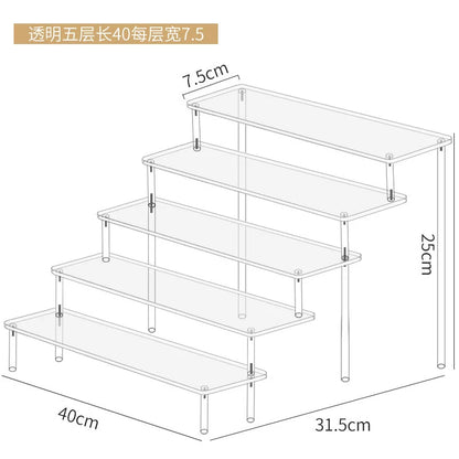 Storage Box Hand-Made Acrylic Small Ornaments Display Stand