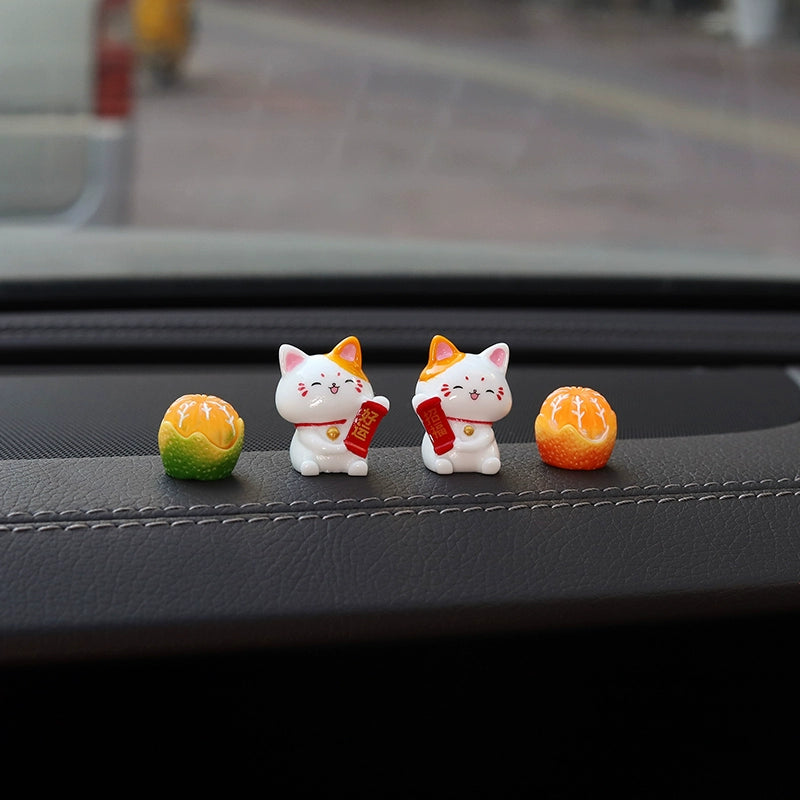 Good Luck Bring In Wealth and Treasure Healing Cartoon Central Control Car Ornaments